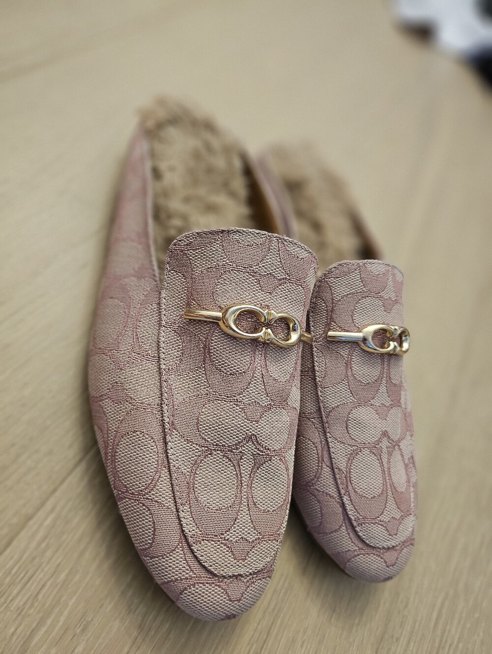 Pink Coach Loafers - Picture 2 of 6